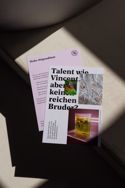 Flyer Burgergemeinde Bern