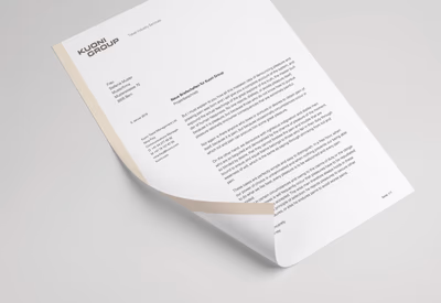 Noord Journal KNI Corporate Design