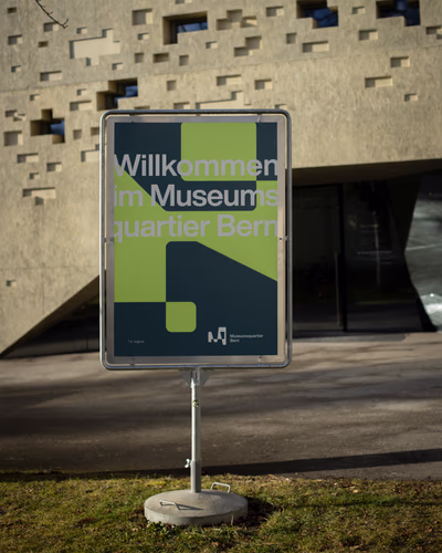 Noord Museumsquartier Bern Plakat