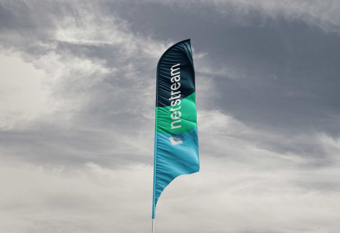 Corporate Logo Netstream Branding