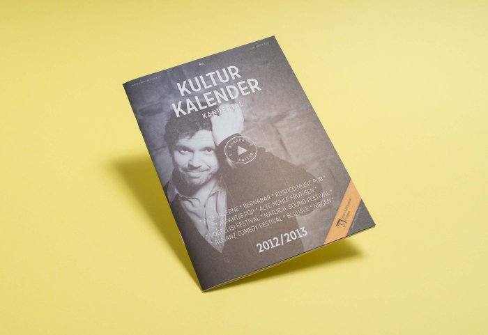 Editorial Design Magazin Kulturkalender Kandertal  