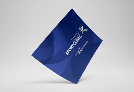 Swiss Sportclinic Corporate Design Grusskarte